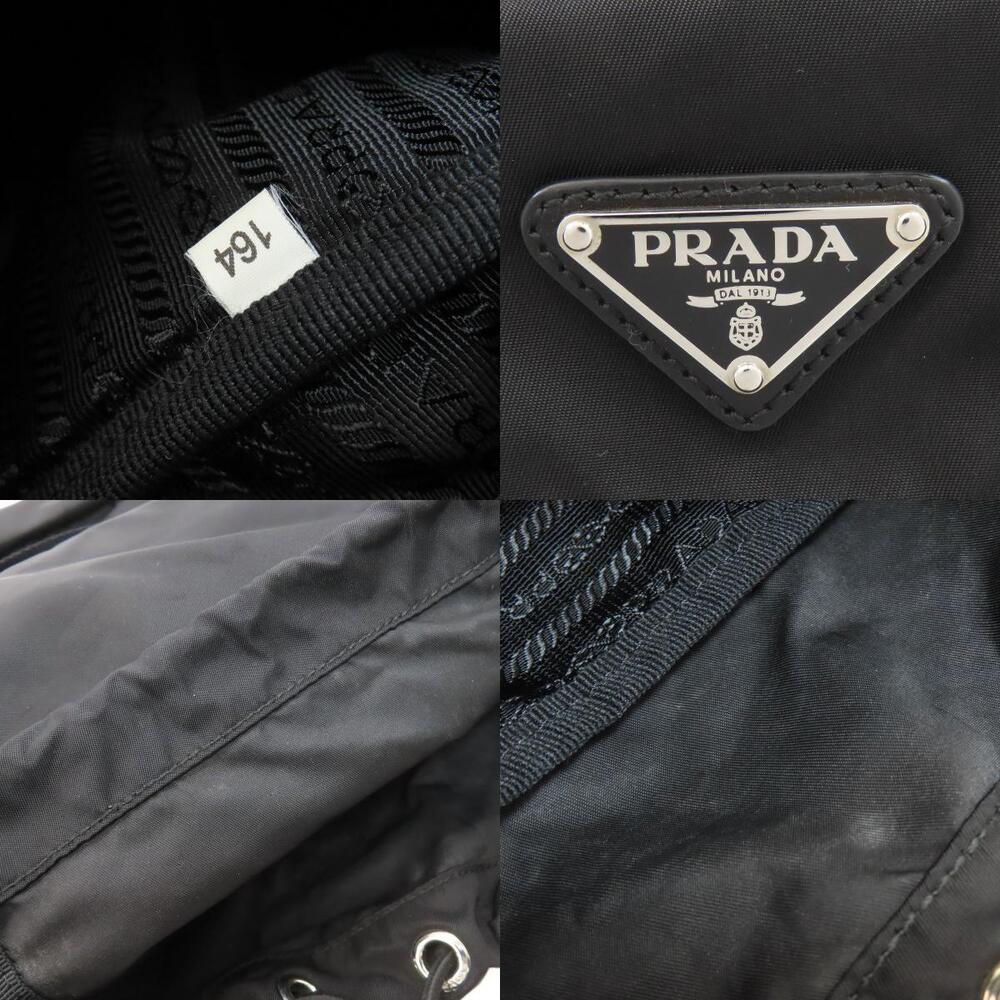Prada logo Backpack Rucksack Daypack - Picture 7 of 10
